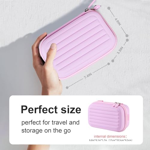 Leayjeen Vlogging Camera Case for AUREAPIX with Shoulder Strap - Pink - Image 3