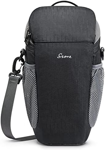 S-ZONE Camera Bag DSLR/SLR Waterproof Camera Case for Photographers Holster Compatible with Nikon Canon Sony by S-ZONE