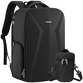 MOSISO Camera Backpack,Photography Camera Bag with Lens Pouch,Black by MOSISO