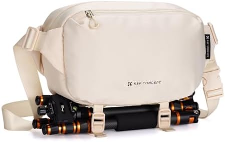 K&F CONCEPT 2 in 1 Camera Sling Bag, Everyday Shoulder Bag by KFCONCEPT