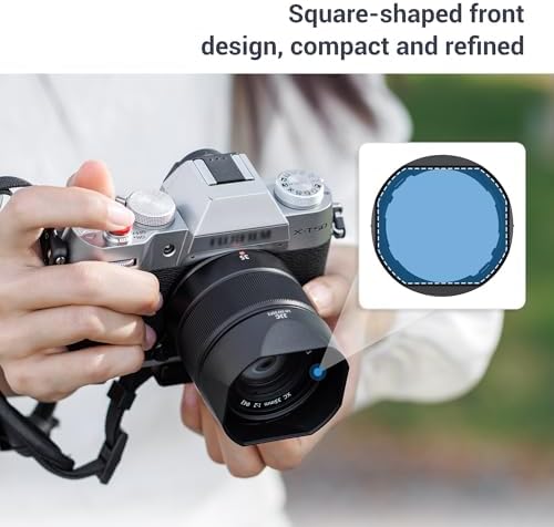 JJC Lens Hood for Fuji XF 35mm F2 R WR, XF 23mm F2 R WR, XC 35mm F2 Lens - Image 6