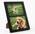 Golden State Art, 5x7 Double Picture Frame, Display Two 5x7 Photos (Black) by GoldenStateArt