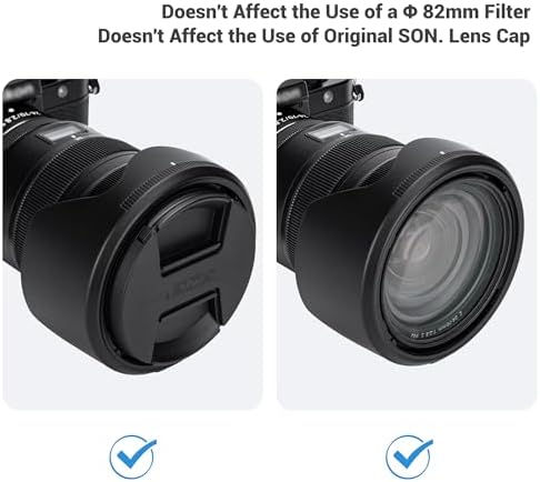 HB-87 Reversible Lens Hood for Nikon NIKKOR Z 24-7mm f2.8 S on Z3 Zfc Z5 - Image 5
