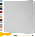 Photo Album Self Adhesive Pages 13.2x12.8 Scrapbook White 60 Pages by Semfalbuums