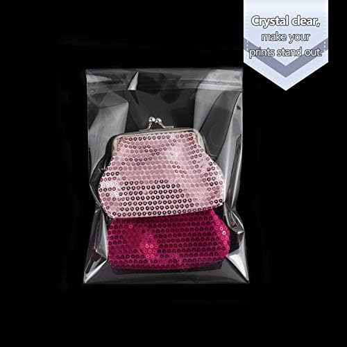 Golden State Art 5x7 Inch Crystal Sealed Clear Plastic Sleeves,100 Pack - Image 5