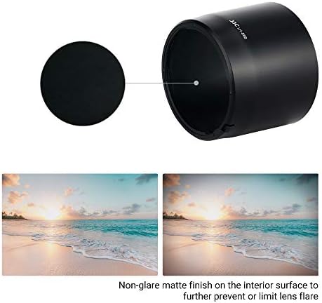 JJC Lens Hood for Canon RF 600mm f/11 & RF 135mm, Supports 82mm Filter/Cap - Image 4