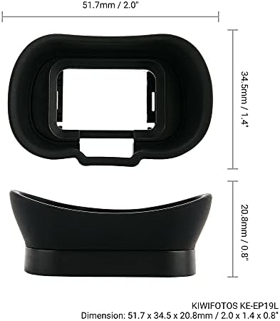Soft FDA-EP19L Eyecup Eye Cup Viewfinder for Sony A7V A7IV A7R VI V A7S III - Image 3