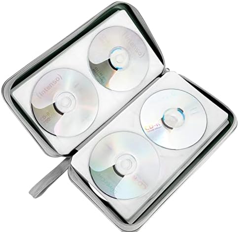 Siveit CD DVD Cases 96 Capacity Disc Storage Binder for Car(Dark Green) - Image 5