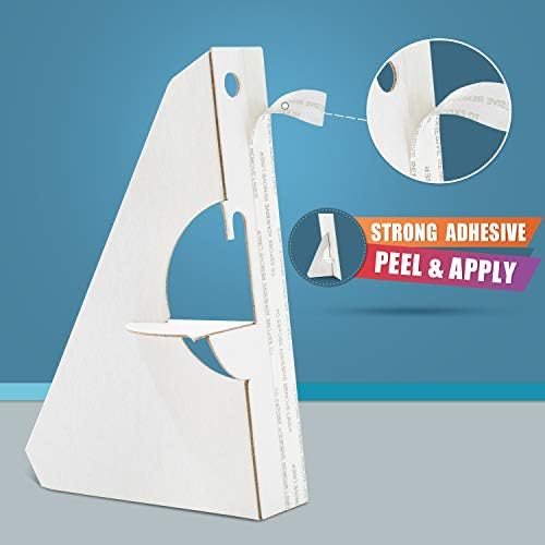 Lineco Self Stick Easel Backs, 5 Inch, White, 25 Pack - Image 3
