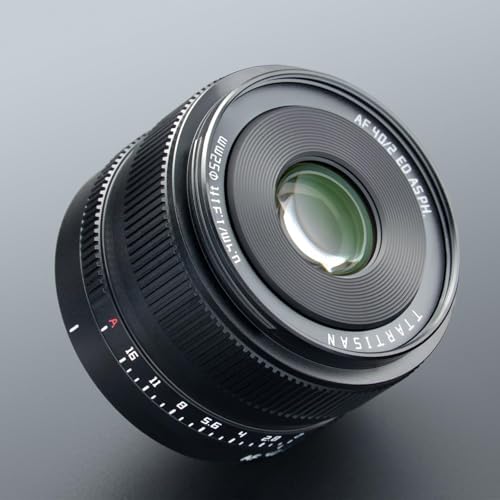 TTARTISAN 40mm F2 E-Mount Lens for Sony E, Full Frame Auto Focus STM Lens for Sony E-Mount Cameras A7ll A7C A7RlI A7SIII A7III A7RIII A7IV A7RIV A9 A1 FX3 A7RV ZVE1 A7CR A7CII A93 - Image 2