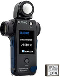 Sekonic L-858D-U Speedmaster Light Meter with RT-BR Transmitter Module, Incident & 1∞ Spot Meter with Flash Duration Analysis & Broncolor Wireless Control Bundle by Sekonic