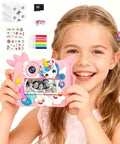 OTJ Kids Camera Instant Print for Girls Boys - Selfie Toddler Digital Toy Camera Gift Set, Christmas Birthday Gifts for 3 4 5 6 7 8 9 10 Years Old Kids by Unknown
