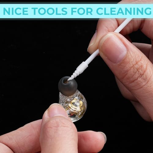 Chinco 200 Pcs Cleaning Swabs 2.56'' Sponge Tip Swabs Sticks White - Image 2