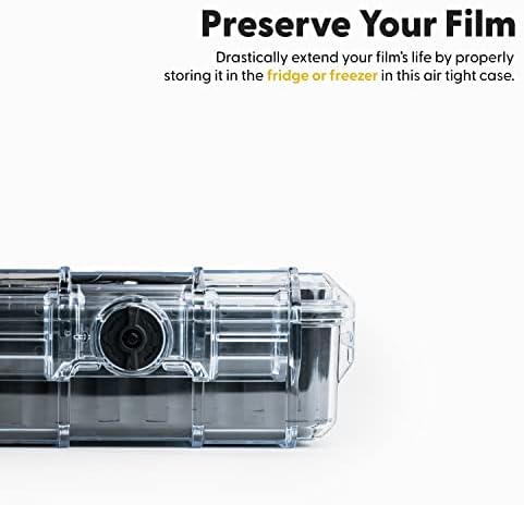 Evergreen 120mm Film Storage Case | Holds 18 Rolls of Medium Format Film | Preserve and Protect Your Film | Waterproof, Crushproof, & Freezer Safe (Film Not Included) (Clear) - Image 4