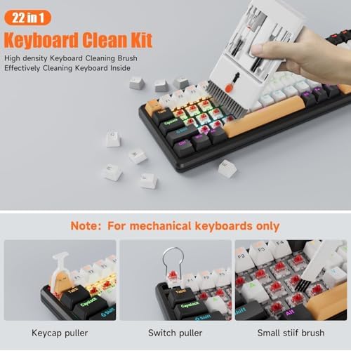 Laptop Cleaning Kit Keyboard Cleaner Brush, 22-in-1 Laptop Cleaner Tool - Image 5