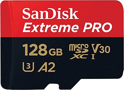 Sandisk SDSQXCD-128G-GN6MA Extreme Pro Microsdxc 128gb+sd Flsh Adapter 200mb/s 90mb/s A2 C10 V30 U by Unknown