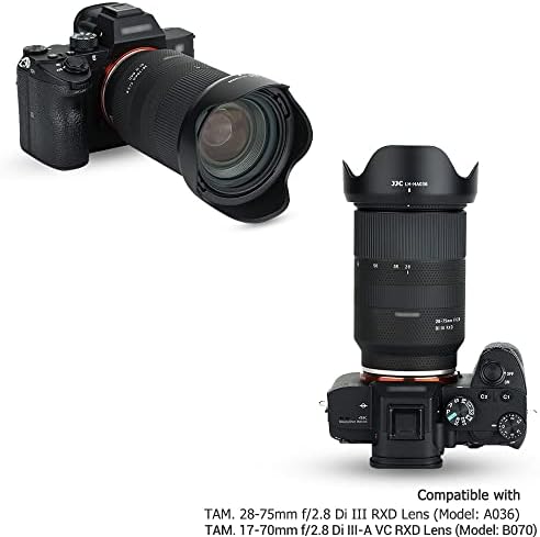JJC Reversible Lens Hood for Tamron 28-75mm,17-70mm,18-300mm &28-200mm Lens - Image 2