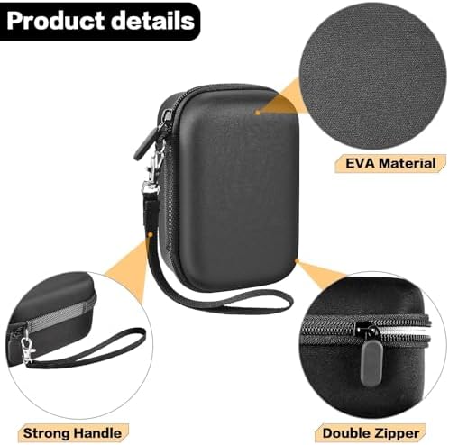 Digital Camera Case for Travel & Cruises, Case Only, Black Inner - Image 3