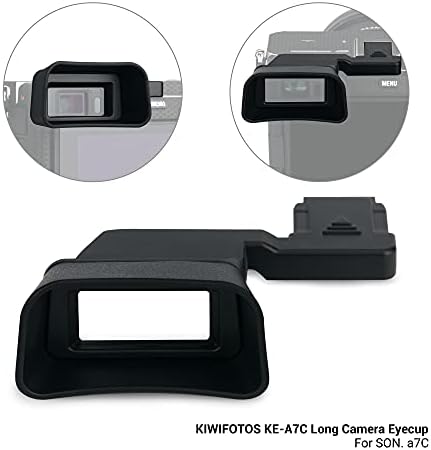 Kiwifotos Soft Viewfinder Eyecup Eye Cup Eyepiece for Sony A7C Camera - Image 2