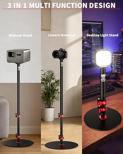 IFOOTAGE Round Base Monopod RB-A300,Live Studio Small Footprint Monopod - Image 2