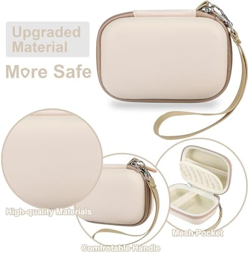 Leayjeen Small Camera Case for Canon PowerShot ELPH/IXUS - White - Image 5