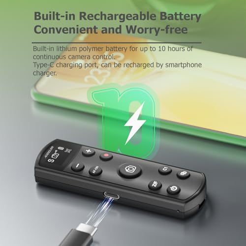 for Sony Camera Wireless Remote Control, Rechargeable OLED Shutter Release - Image 3