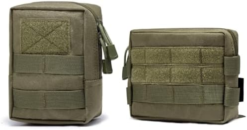 Azarxis Molle Pouches, Tactical Compact EDC Small Utility Pouch Waist Bags Sundries Storage Admin Organize Gear Gadget for Military Backpack by DesignedforOutdoorSports