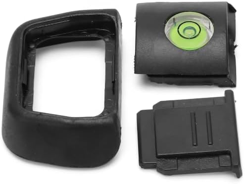 Rubber Camera Viewfinder Eyecup Eyepiece Eyeshade for Sony A6000 A6100 A6300 A5000 Eye Cup Protector Replaces Viewfinder Eye Cup Cold Shoe Cover by GOWENIC