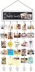 Bikoney Hanging Picture Frame Collage with Blackboard - White by Bikoney