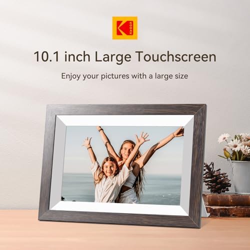 KODAK 10.1 Inch WiFi Digital Picture Frame with 32GB Storage, Electronic Smart Digital Photo Frame 1280x800 IPS Touch Screen, Auto-Rotate, Share Moments Instantly, for Women - Image 3
