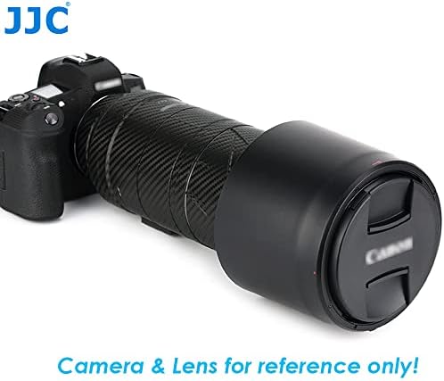 JJC LH-101 Black Dedicated Bayonet Mount Lens Hood Shade, Compatible with Canon RF 800mm f/11 is STM Lense, Reversible Non-Glare Matte Finish, Replacement of ET-101 Lens Hood - Image 4