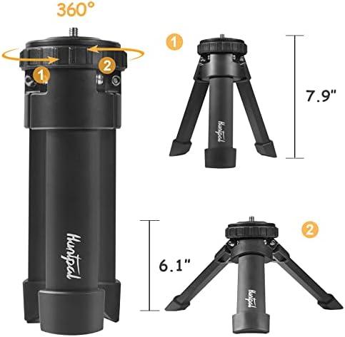 HUNTPAL Tripod Shooting Stick Rifle Table Shooting Rest, for Range Practice - Image 4