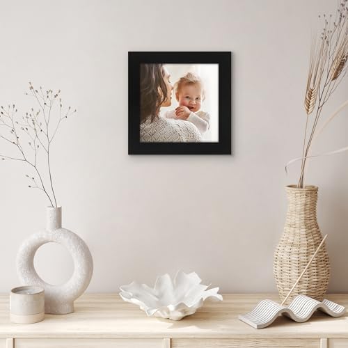 Americanflat 6x6 Picture Frame - Engineered Wood - Black - Image 6