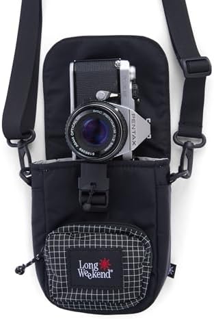 Long Weekend Crossbody Camera Pouch (Black) - Image 7