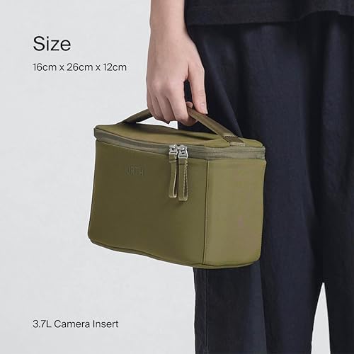 Urth Arkose Camera Insert Bag – for DSLR Camera and Lens, Weatherproof + Recycled - Image 6