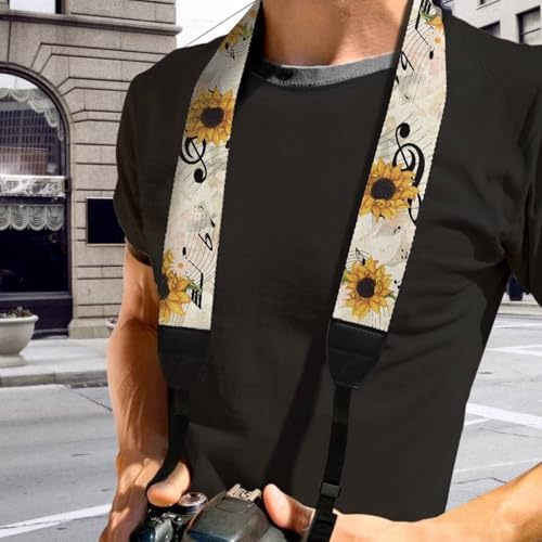 GLENLCWE Camera Strap, Camera Strap for Photographers Neck Strap Replacement Fit Most Cameras - Image 2