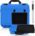 Relaxweex 16.3 x 12.4 x 6.5 Inch Hard Case, Grid Shell, Blue by Relaxweex