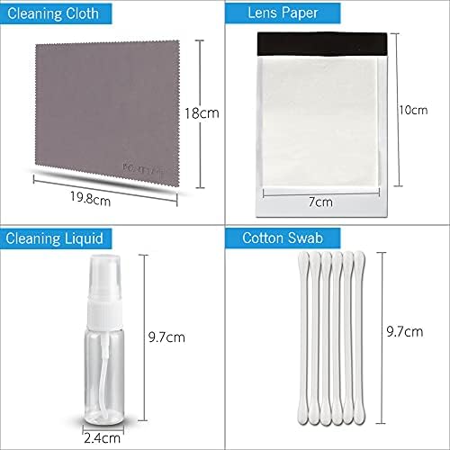 Andoer Professional Camera Cleaning Kit Lens Cleaning Kit with Air Blower Cleaning Pen Cleaning Cloth for Most Camera Mobile Phone Laptop - Image 5