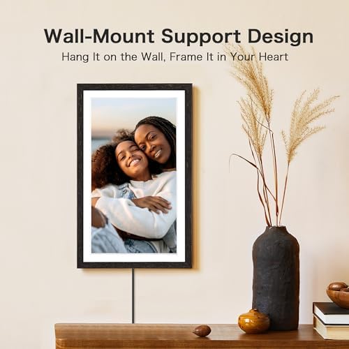 Digital Picture Frame, Frameo 15.6 Inch WiFi Digital Frame Large Display - Image 5