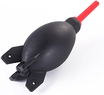 FocusFoto PRO 6.6 Inch Rubber Rocket Air Blower Duster Cleaner Dust Cleaning for DSLR Camera CCD Lens Keyboard Red - Image 5