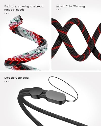 Avorast 6 Pack Cell Phone Camera Wrist Straps, Wrist Lanyards - Image 4