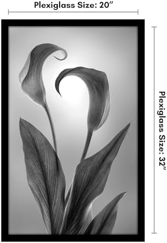 Americanflat 20x32 Poster Frame - Engineered Wood - Black - Image 2