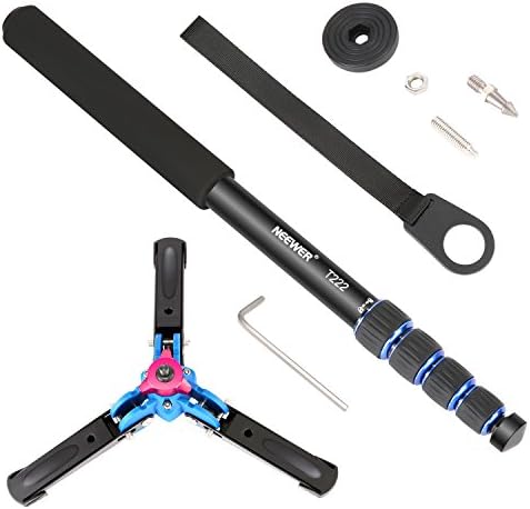 NEEWER Extendable Camera Monopod with Detachable and Foldable Stand Base - Image 2