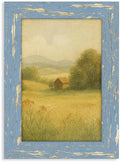 puthiac 4x6 Rustic Farmhouse Picture Frame, Denim Blue, 1 Pack by PUTHIAC