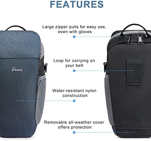 S-ZONE Camera Bag DSLR/SLR Waterproof Camera Case for Photographers Holster Compatible with Nikon Canon Sony - Image 4