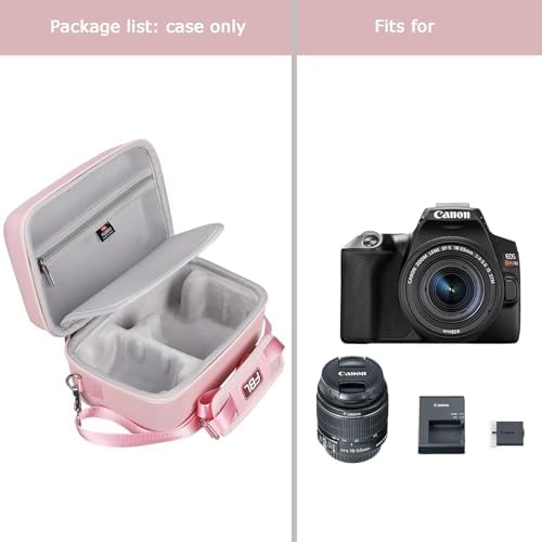 FBLFOBELI EVA Camera Case for Canon EOS Rebel T7/T8i/T5/R50/R100 - Image 7