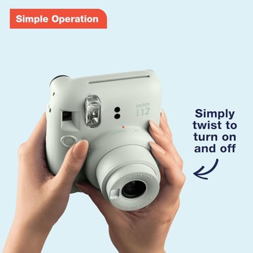 Fujifilm Instax Mini 12 Instant Camera - Olive Green - Image 2