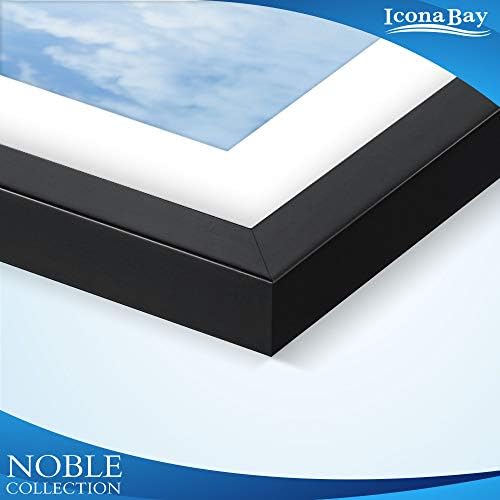 Icona Bay 8x10 Picture Frames (Black, 6 Pack), Modern Professional Frame Set, Noble Collection - Image 5