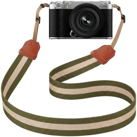Camp Snap Camera Neck Strap,Adjustable Woven Soft Camera Shoulder Strap by Gowjaw