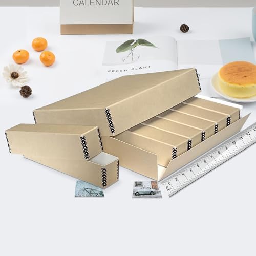 Lineco, Archival Slide Storage Box 15.5"x11.5"x3", with 6 Cases, Pack of 2 - Image 4